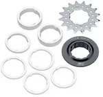 Point Zahnkranz Single Speed Ritzel / Distanzring-Set 15 Z&auml;hne