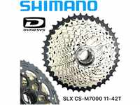 Shimano Fahrradkurbel Shimano SLX CS-M7000 Fahrrad MTB Ebike Kassette 11-fach...