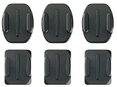 GoPro Kamerazubeh&ouml;r-Set Curved + Flat Adhesive Mounts, (1 tlg)