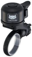 Cat Eye Fahrradklingel Free Band Bell OH-1100 Schwarz Messing FlexTight, schwarz