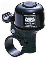 Cateye Fahrradklingel Cat Eye Klingel PB-800 schwarz - kompakte Fahrradklingel...