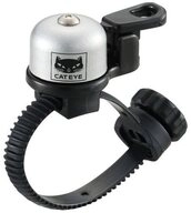 Cateye Fahrradklingel CAT EYE Mini OH-2400 Micro Bell Messing FlexTight silber