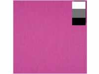walimex Hintergrundtuch Stoffhintergrund 2,85x6m, phlox pink