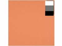 walimex Hintergrundtuch Stoffhintergrund 2,85x6m, lachs/orange