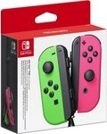 Nintendo Joy Con 2er Set, neon-gr&uuml;n/neon-pink Switch-Controller (Set, 2 St.,...