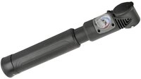 FISCHER Fahrrad Fahrradpumpe FISCHER Minipumpe 85579, Manometer
