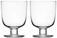 IITTALA Glas Lempi, 2-tlg., Glas, stapelbar