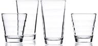 LEONARDO Gl&auml;ser-Set Onda, 12-tlg., Glas, je 6 kleine und gro&szlig;e Becher