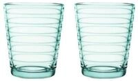 IITTALA Glas Aalto Wassergr&uuml;n 220 ml, 2-tlg., Glas