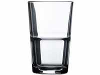 Arcoroc Longdrinkglas Stack Up, Glas gehärtet, Longdrink stapelbar 470ml Glas