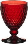 Villeroy & Boch Glas Boston coloured Wasserglas red 0,4&nbsp;l, Kristallglas