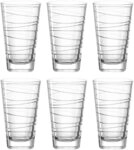 LEONARDO Longdrinkglas VARIO, 6-tlg., Glas, 280 ml, 6-teilig