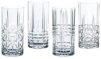 Nachtmann Longdrinkglas Nachtmann Highland Longdrink Set 4 tlg., Glas