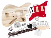 Rocktile E-Gitarre Do-it-yourself" DIY Bausatz, JAG-Style, Korpus: Paulownia -...