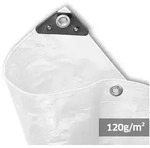 NOOR Schutzplane HOBBY - vielseitige Abdeckplane - 120g/m2, Gewebeplane Garten -