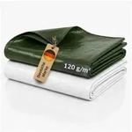 NOOR Schutzplane HOBBY - vielseitige Abdeckplane - 120g/m2, Gewebeplane Garten -