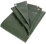 Zill Schutzplane PE Holzabdeckplane Gewebeplane gr&uuml;n 210 g, m2 (St&uuml;ck) gr&uuml;n...