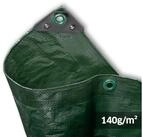 NOOR Schutzplane PROFI, Abdeckplane f&uuml;r den Au&szlig;enbereich, 140g/m&sup2;