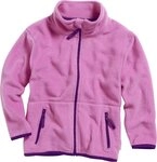 Playshoes Fleecejacke Fleece-Jacke farbig abgesetzt