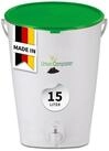 GARANTIA M&uuml;llbeutel Urban Komposter 15 Liter gr&uuml;n, inkl. Deckel und Kompostspray