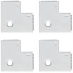 Paulmann LED-Streifen Paulmann MaxLED Edge-Connector wei&szlig; 90&deg; 4er Pack
