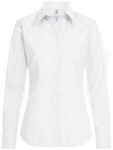 GREIFF Langarmbluse Greiff Corporate Bluse Damen BASIC Regular-Fit Wei&szlig;