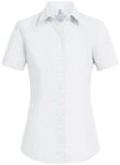 GREIFF Kurzarmbluse Greiff Corporate Bluse Damen BASIC Regular-Fit Wei&szlig;