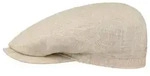 Stetson Flat Cap (1-St) Schirmm&uuml;tze mit Schirm, Made in the EU beige 55 cm