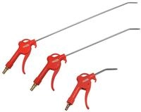 KS Tools Ausblaspistole Druckluft-Ausblaspistolen-Satz, 3-tlg, 95-510 mm (515.1921)