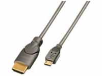 Lindy HDMI to MHL Cable - Video- / Audiokabel - MHL / HDMI-Kabel, (2.00 cm)