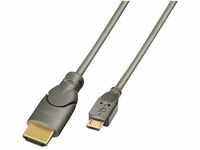 Lindy LINDY MHL an HDMI Anschlusskabel, 0,5m HDMI-Kabel