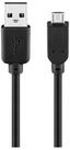 Goobay USB-Kabel, 5m USB-A Stecker Buchse