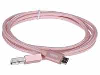 Belkin Premium mixit Metallic Micro-USB Kabel 1,2m in rosegold USB-Kabel
