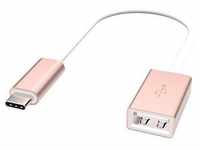 Artwizz High-Speed USB-C Stecker auf USB-A Female Buchse (USB 3.0), Roségold