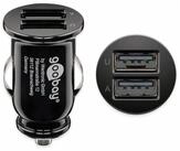 Goobay Dual USB Auto Ladeger&auml;t KFZ-Adapter Kfz Zigarettenanz&uuml;nder-Stecker zu...