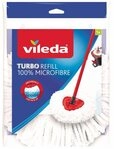 Vileda Vileda TURBO Refill 100% Microfibre Ersatzkopf Wischbezug (Mikrofaser, 22,