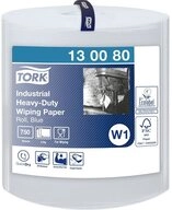 TORK Bienenwachst&uuml;cher TORK Tork Extra Starke Industrie Papierwischt&uuml;cher Blau W1