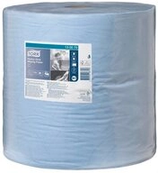 TORK Papierhandtuch 1 Rolle Putzpapier blau 2-lagig Wischt&uuml;cher W1 Advanced 430,