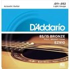 Daddario Saiten, A-Git.Saiten EZ910 11-52 85/15 Bronze - Westerngitarrensaiten