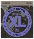 Daddario Saiten, EPN115 11-48 Pure Nickel Blues Jazz Rock - E-Gitarrensaiten
