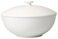 Villeroy & Boch Sch&uuml;ssel Royal Sch&uuml;ssel mit Deckel 1,5 l, Premium Bone Porcelain,