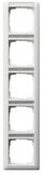 GIRA Klemmen Gira Abdeckrahmen 5-f.rw mt 111527