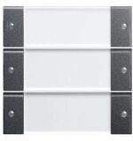 GIRA Schalter Gira Wippenset 3-fach anth 213328 bunt