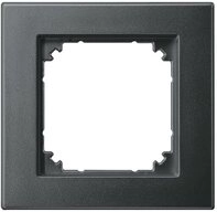 merten Lichtschalter Merten Rahmen Abdeckung System M Anthrazit 486114 1 St....