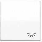 JUNG Schalter Jung Wippe Symbol LICHT aws f&uuml;r Taster AS 591 L WW