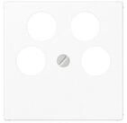 JUNG Jung Abdeckung aws f&uuml;r 4L-SAT-TV-Dose A 561-4 SAT2 WW Steckdosenleiste