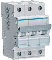 Hager Schalter Hager Leitungsschutzschalter 3pol. C-20A, 6kA MCN320