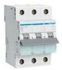Hager Schalter Hager Leitungsschutzschalter 3pol. B-6A, 6kA MBN306