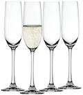 SPIEGELAU Glas Salute Champagnerfl&ouml;te, 4-tlg., Kristallglas