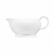 Seltmann Weiden Sauciere Lido Wei&szlig; 500 ml, Porzellan